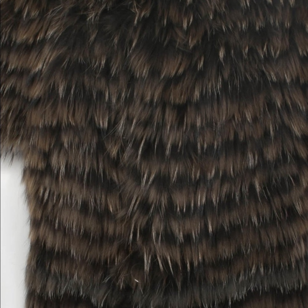 Reversible Raccoon and silk Jacket. - Picture 13 of 13